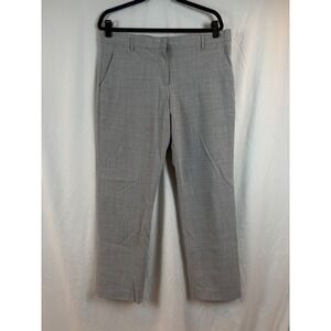 Gap True Straight Gray Dress Pants Womens 14R Stretch Career Trousers Workwear